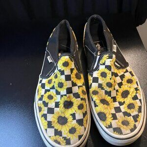 Sunflower printed VANS